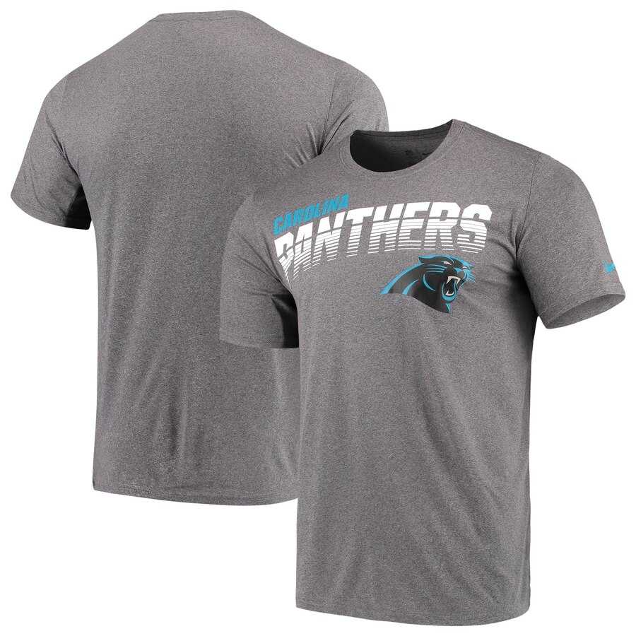 Carolina Panthers Nike Sideline Line of Scrimmage Legend Performance T-Shirt Heathered Gray,We sell and wholesale Carolina Panthers Nike Sideline Line of Scrimmage Legend Performance T-Shirt Heathered Gray on line form chian!